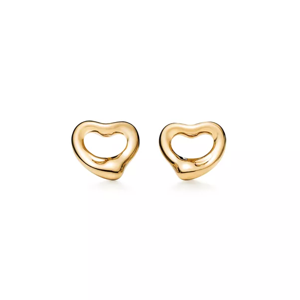 Open Heart Earrings
