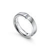 The Charles Tiffany Setting:Satin Finish Ring in Platinum with a Diamond, 5 mm image number 3