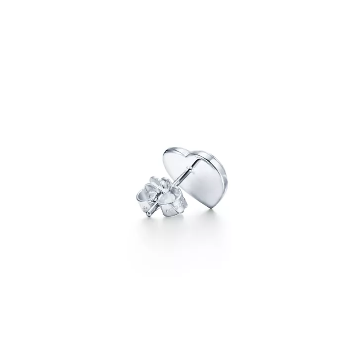 Return to Tiffany®:Love Tiffany Blue® Heart Earrings in Silver, Mini, 2