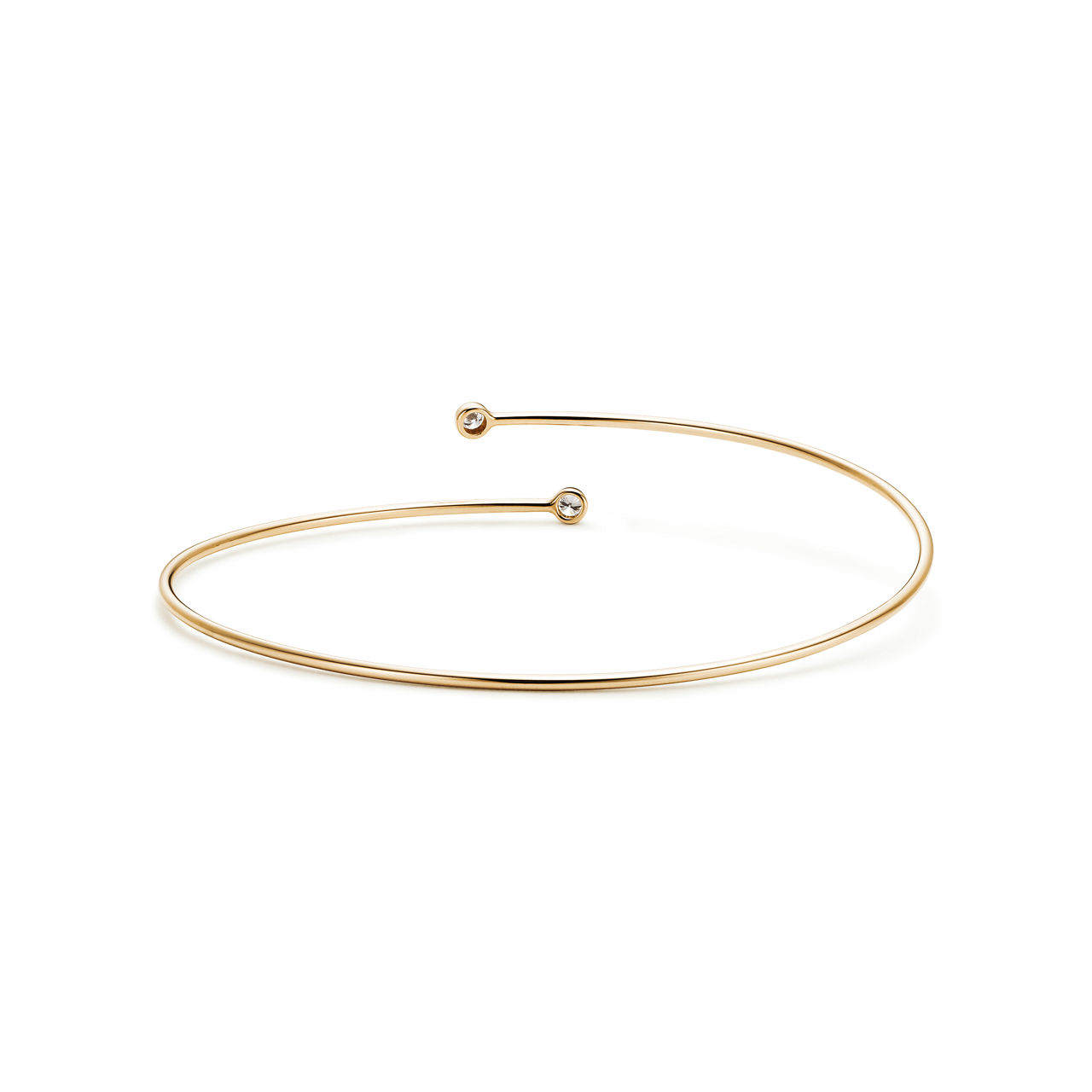 Elsa Peretti®:Einreihiger Diamond Hoop Armreif   Bildnummer 3