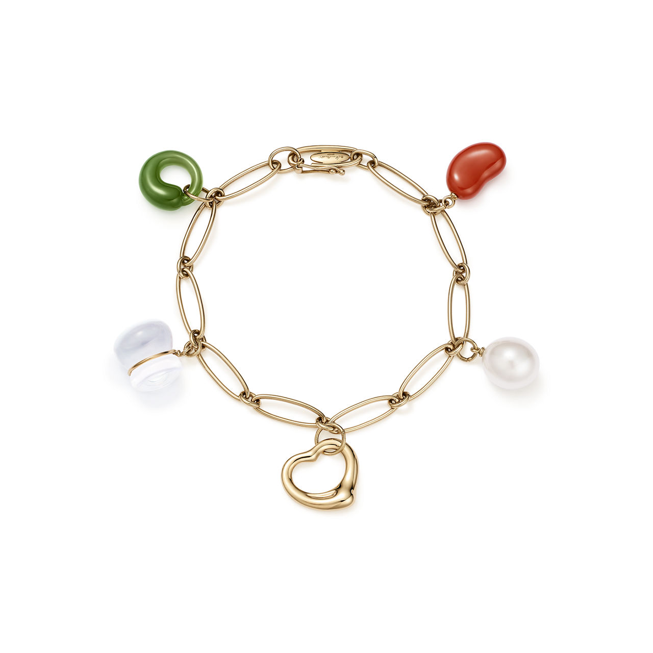 Elsa Peretti®:Five-Stone Charm Bracelet  image number 0