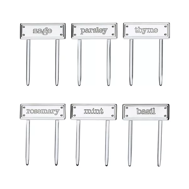 Sterling Silver Herb Markers