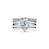 Tiffany True&reg;:Engagement Ring with a Tiffany True&reg; Diamond in Platinum image number 6