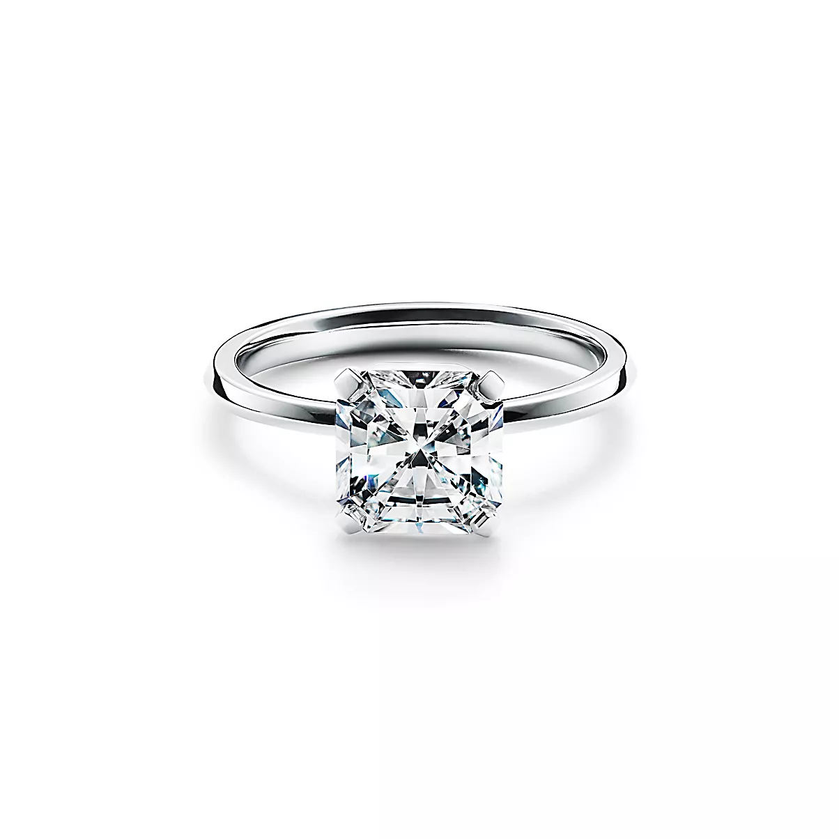 Tiffany True Ring 플래티늄 다이아몬드