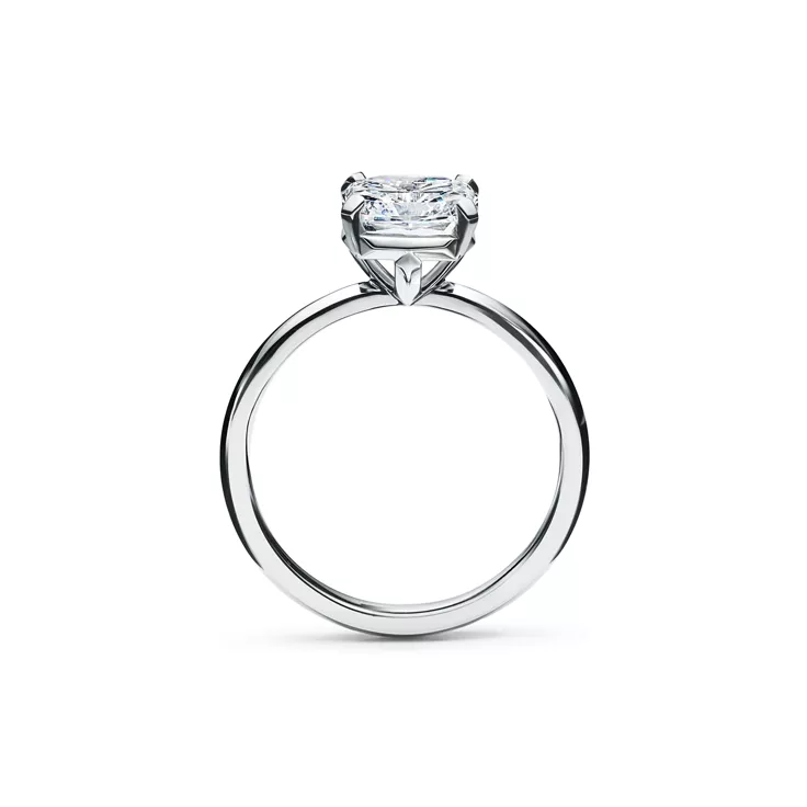 Tiffany True&reg; Engagement Ring with a Tiffany True&reg; Diamond in Platinum , 5