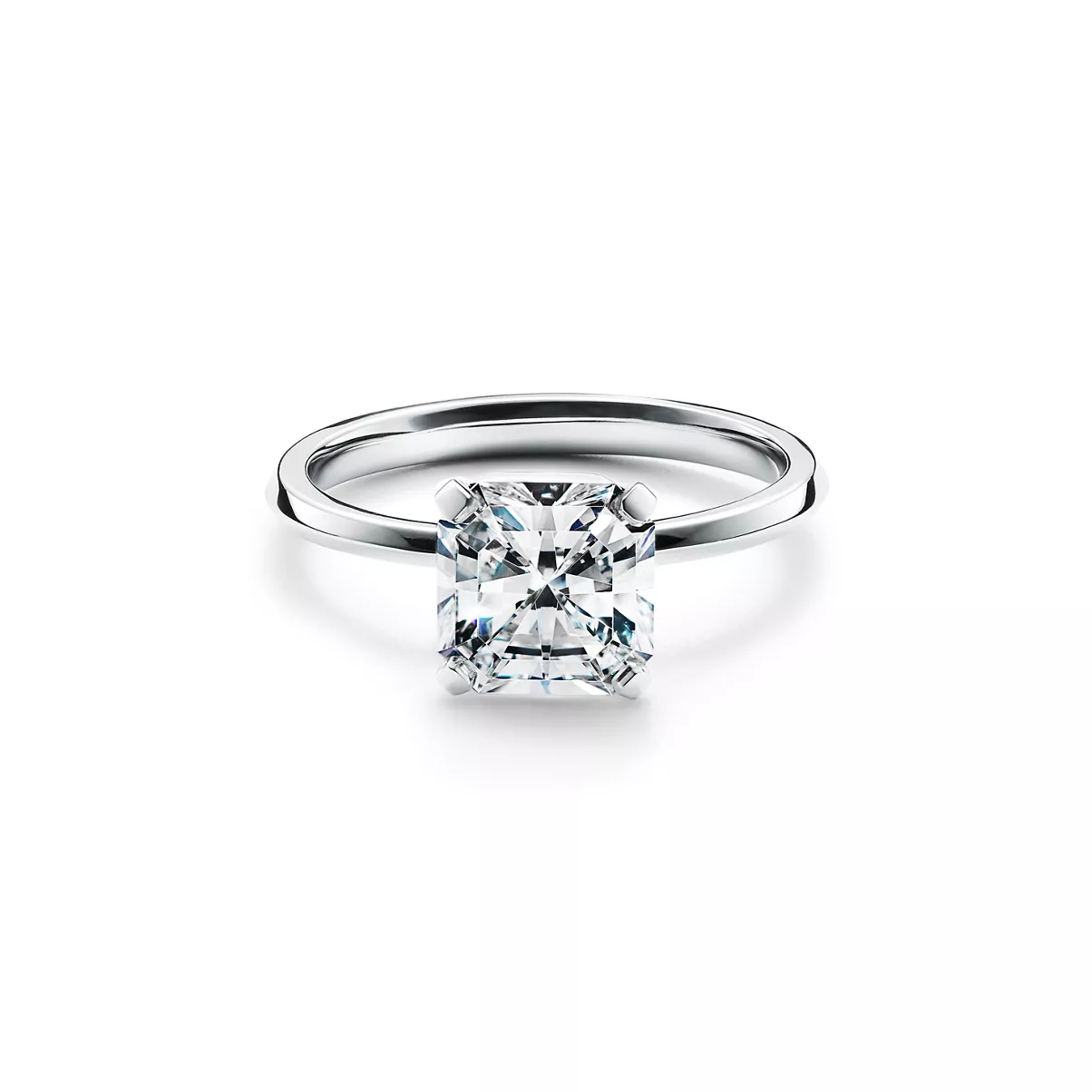 Engagement Ring with a Tiffany True&reg; Diamond in Platinum