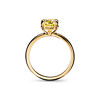 Tiffany True&reg;:Engagement Ring with a Cushion-cut Yellow Diamond in 18k Yellow Gold image number 4