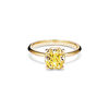 Tiffany True&reg;:Engagement Ring with a Cushion-cut Yellow Diamond in 18k Yellow Gold image number 0
