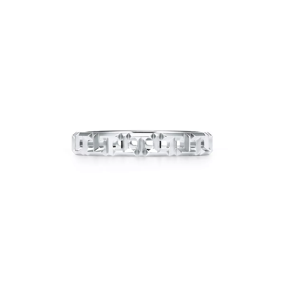 True Narrow Ring in White Gold