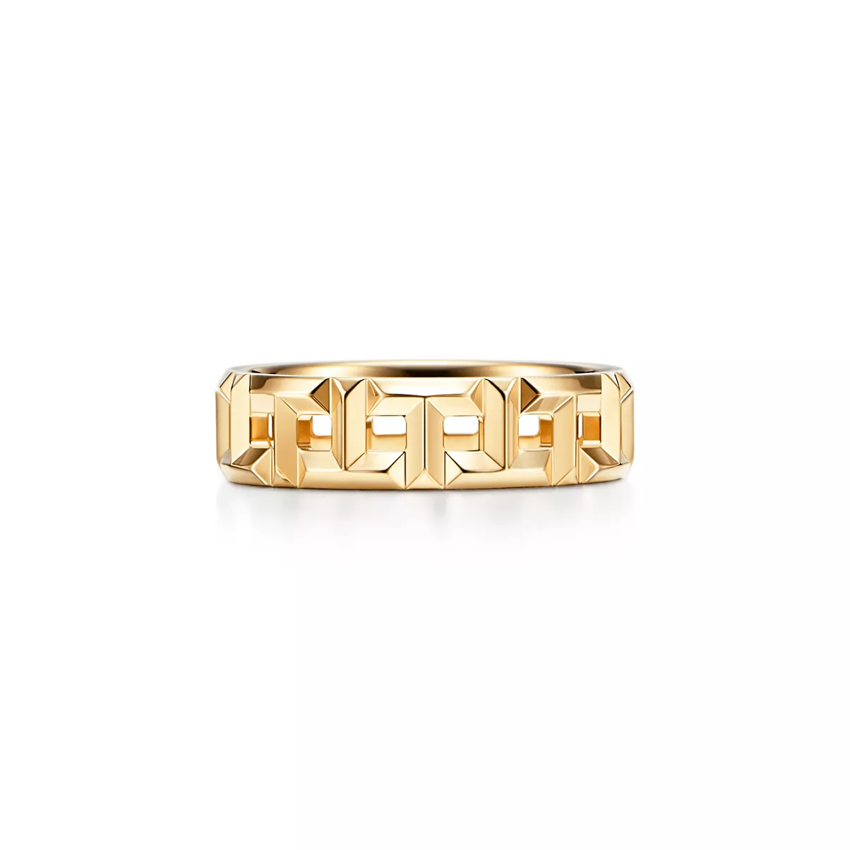 True Wide Ring in Yellow Gold
