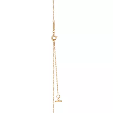 Tiffany T:Smile Pendant in Yellow Gold, Mini, 3
