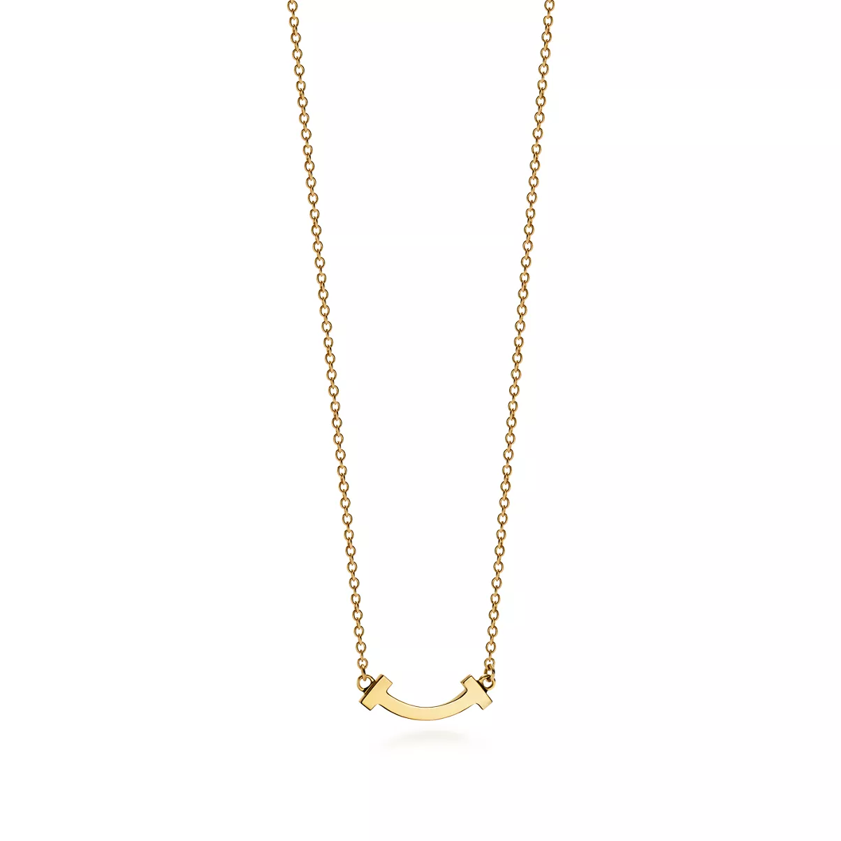 Smile Pendant in Yellow Gold, Mini