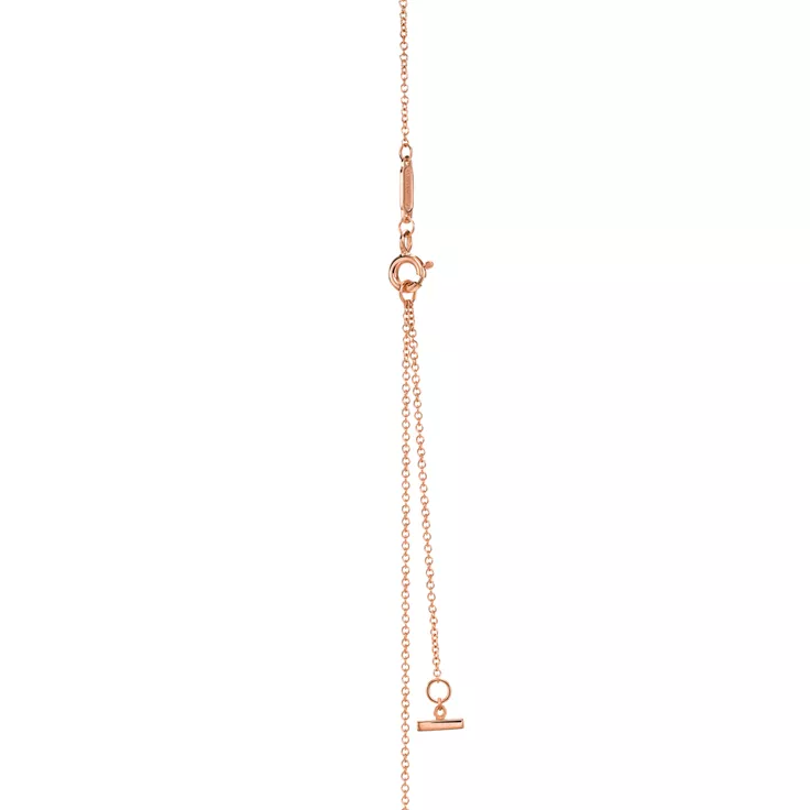 Collezione Tiffany T:Pendente Smile in oro rosa, mini, 4