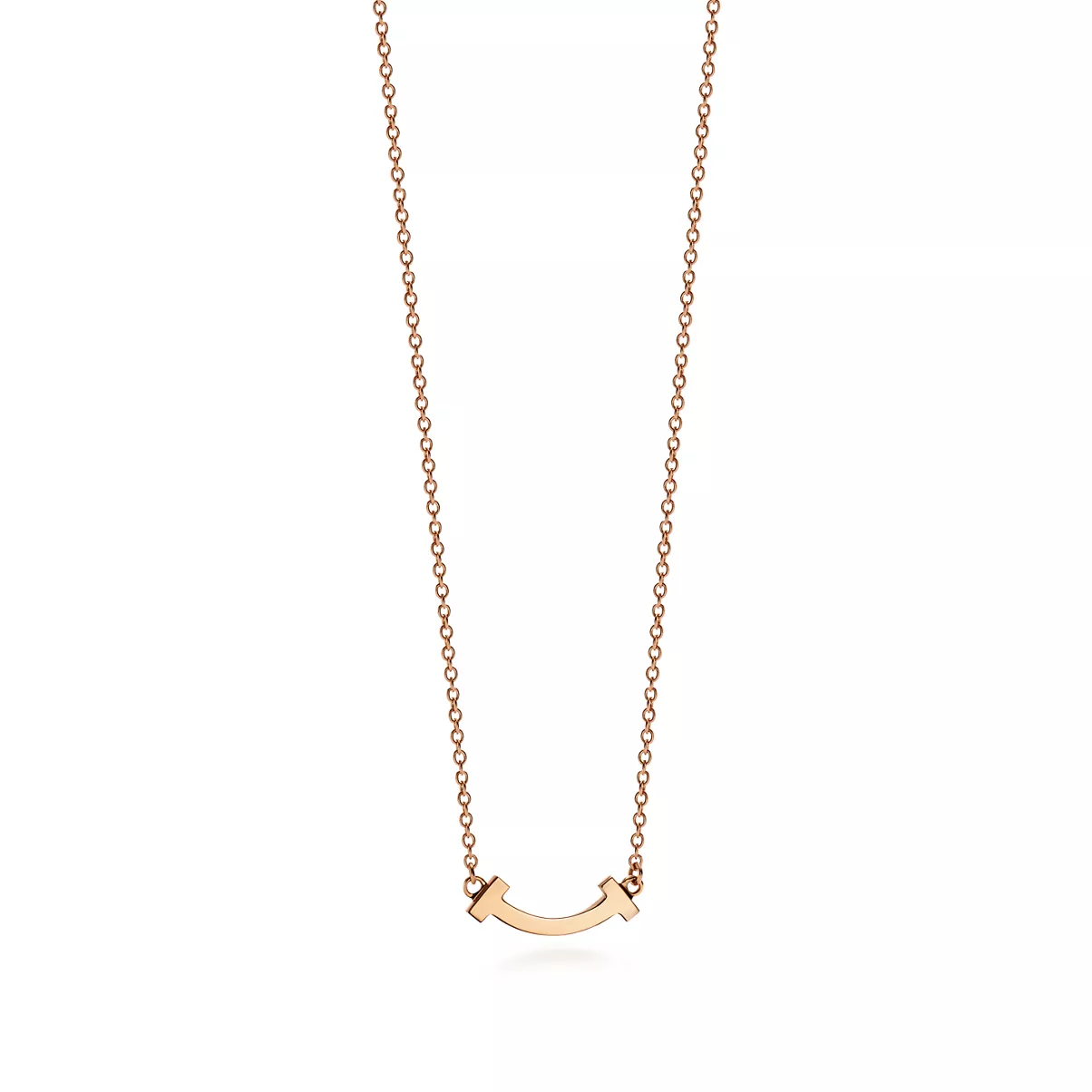 Pendente Smile in oro rosa, mini