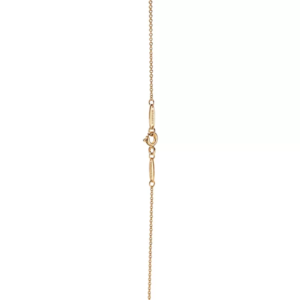 Pendente Color by the Yard in oro giallo con rubino