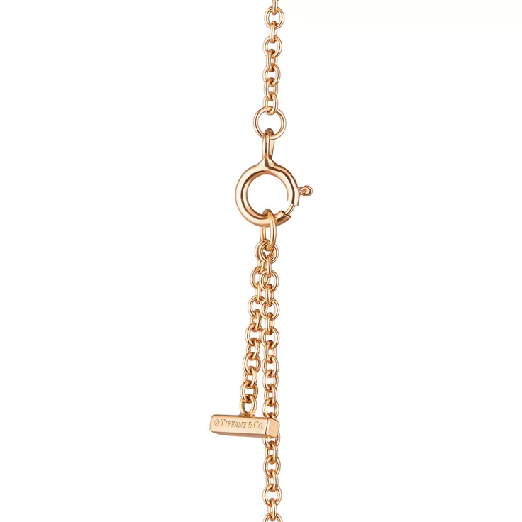 Tiffany T:Smile Bracelet in Yellow Gold with Diamonds, 2