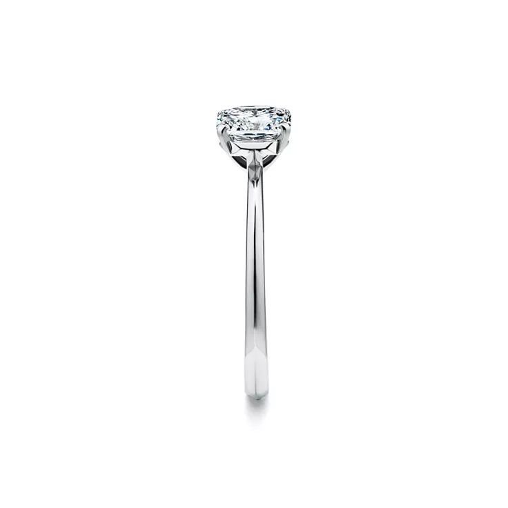 Tiffany True&reg; Engagement Ring with a Tiffany True&reg; Diamond in Platinum , 4