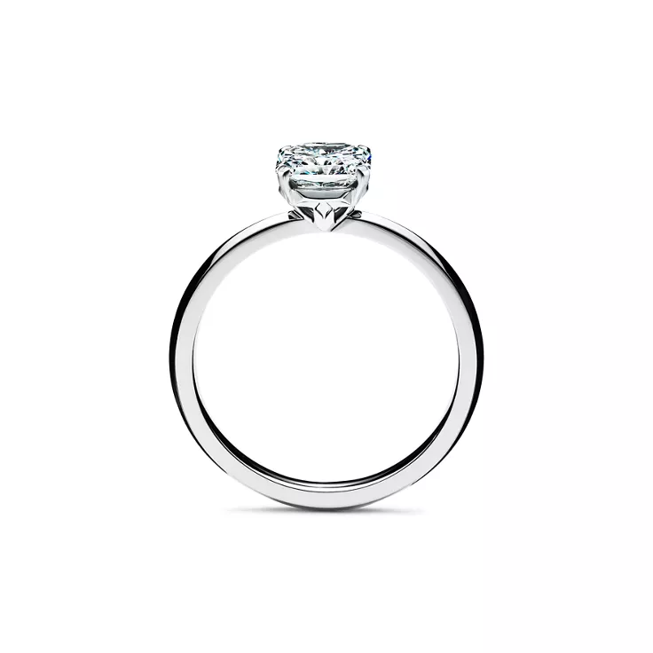 Tiffany True&reg; Engagement Ring with a Tiffany True&reg; Diamond in Platinum , 5