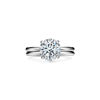 Tiffany True&reg; Engagement Ring with a Round Brilliant Diamond  image number 7
