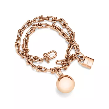 Tiffany HardWear:Small Wrap Bracelet in Rose Gold, 2