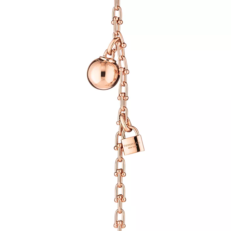 Tiffany HardWear:Small Wrap Bracelet in Rose Gold, 4