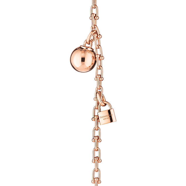 Tiffany HardWear:Kleines Wickelarmband in Roségold Bildnummer 4