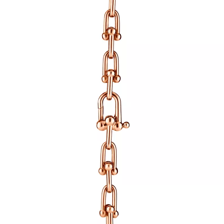 Tiffany HardWear:Small Wrap Necklace in Rose Gold, 4