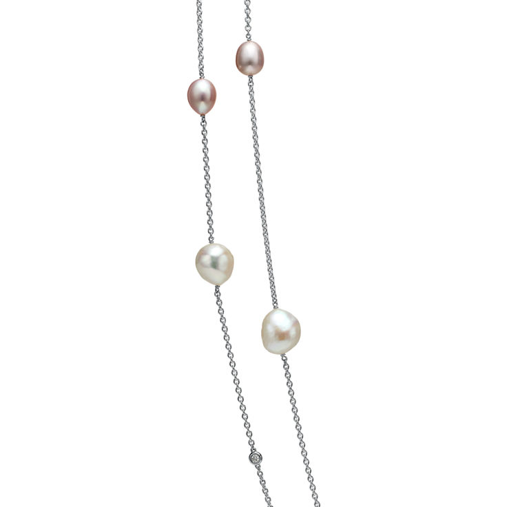 Elsa Peretti®:Pearls by the Yard™ Sprinkle Necklace image number 4