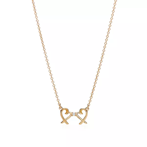 Pendentif double Loving Heart 
