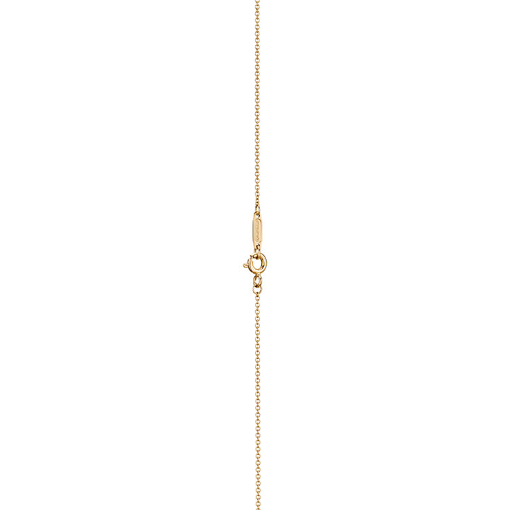 Tiffany T:Smile Pendant in Yellow Gold with Diamonds, Small image number 5