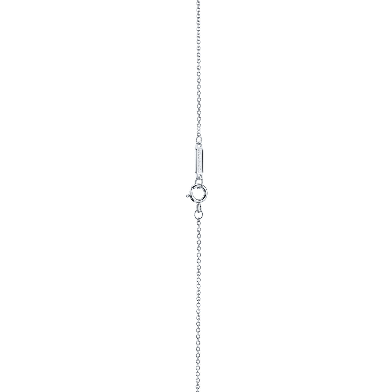 Tiffany T:Smile Pendant in White Gold with Diamonds, Small image number 3