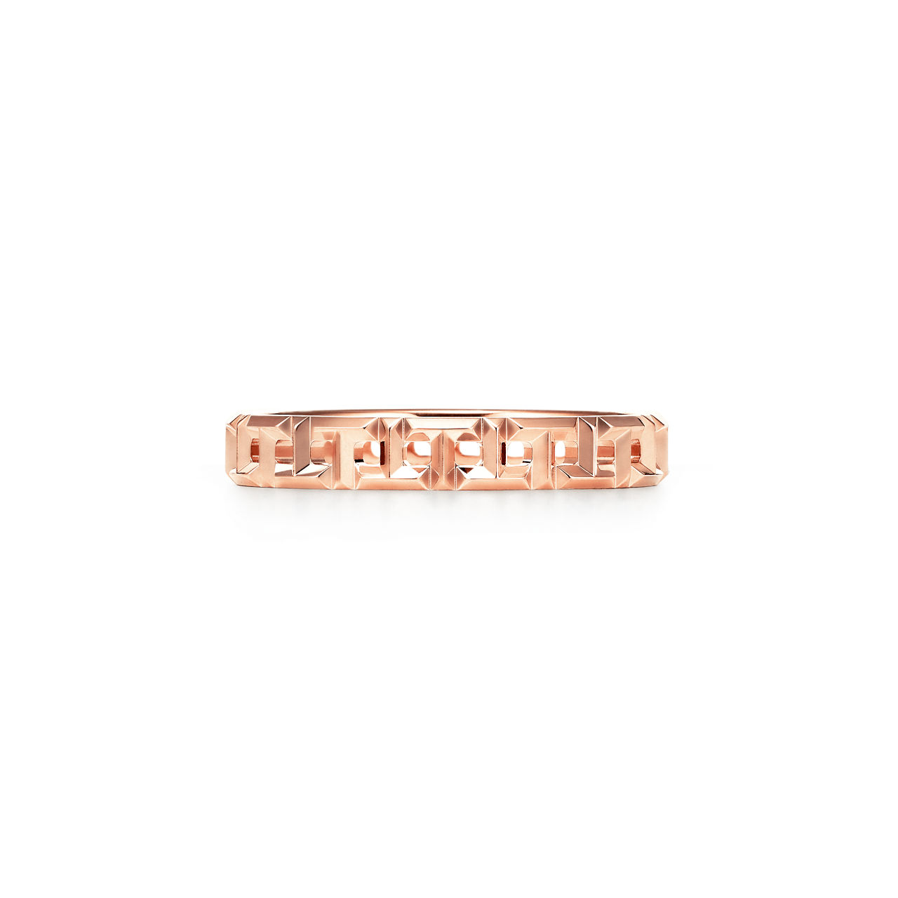 Tiffany T:True Narrow Ring in Rose Gold image number 0