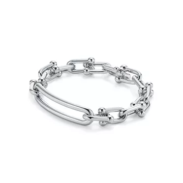 Tiffany HardWear:Bracelet à maillons allongés en argent 925 millièmes, 3