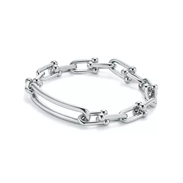 Tiffany HardWear:Elongated Link Bracelet in Sterling Silver, 3