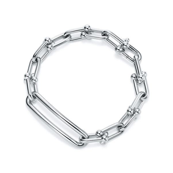 Tiffany HardWear:Elongated Link Bracelet in Sterling Silver