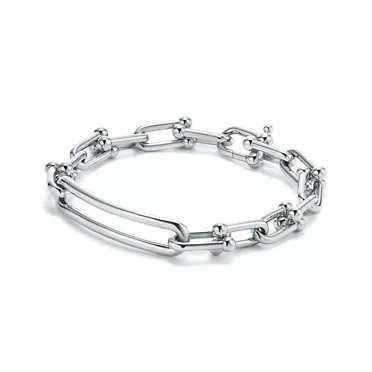 Tiffany HardWear:Elongated Link Bracelet in Sterling Silver, 3