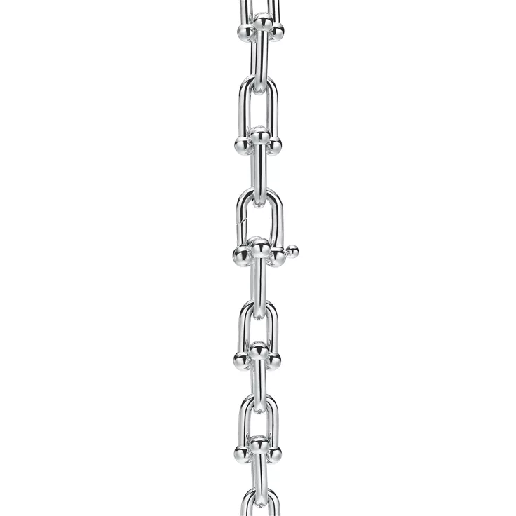 Tiffany HardWear:Elongated Link Bracelet in Sterling Silver, 4