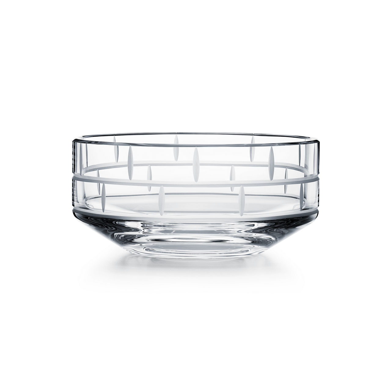 Modern Bamboo:Crystal Glass Round Bowl  image number 0