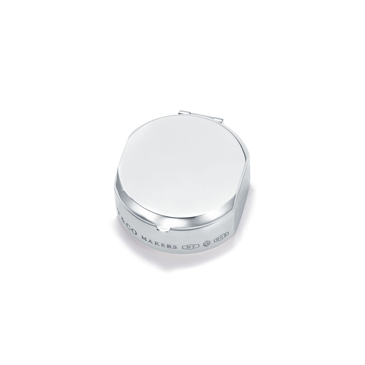 Makers Kompass in Sterlingsilber 