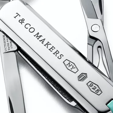 Tiffany 1837:Makers Swiss Army Knife in Sterling Silver , 3