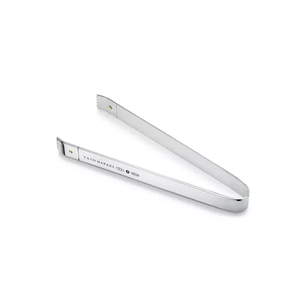Makers Ice Tongs in Sterling Silver