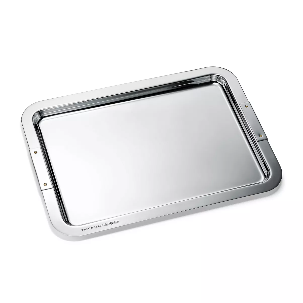 Makers Cocktail Tray in Sterling Silver 