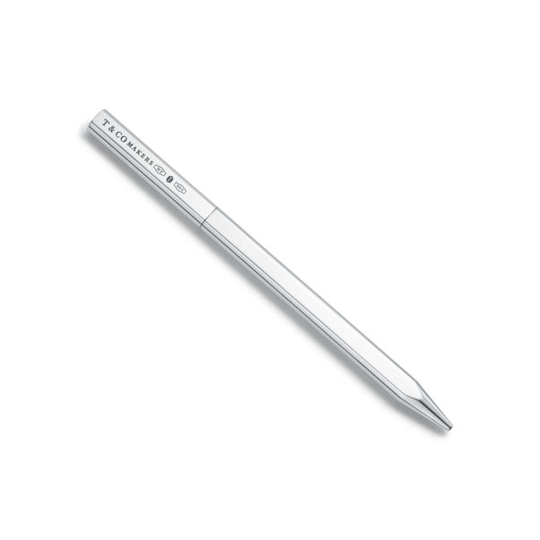 Tiffany 1837:Makers Ballpoint Pen in Sterling Silver 