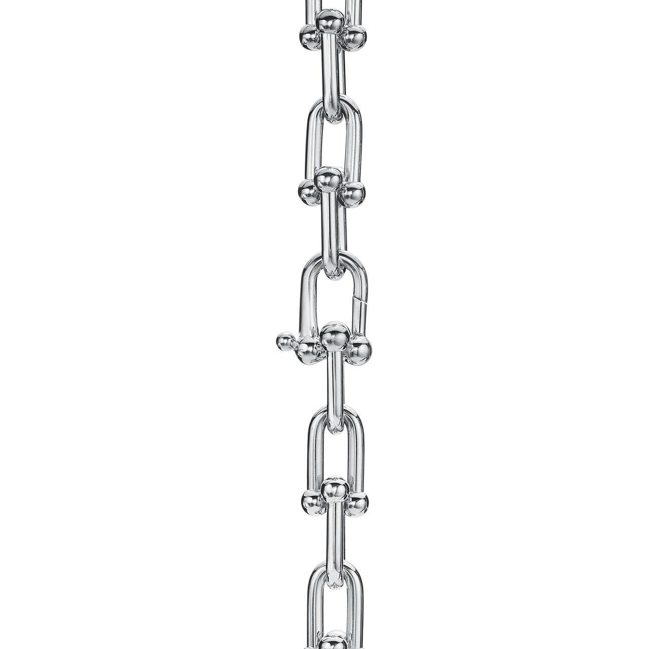 Tiffany HardWear:Elongated Link Necklace in Sterling Silver image number 3