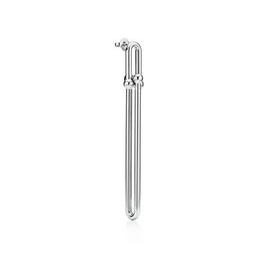 Tiffany HardWear:Boucles d’oreilles à maillons double longueur en argent 925 millièmes, 2