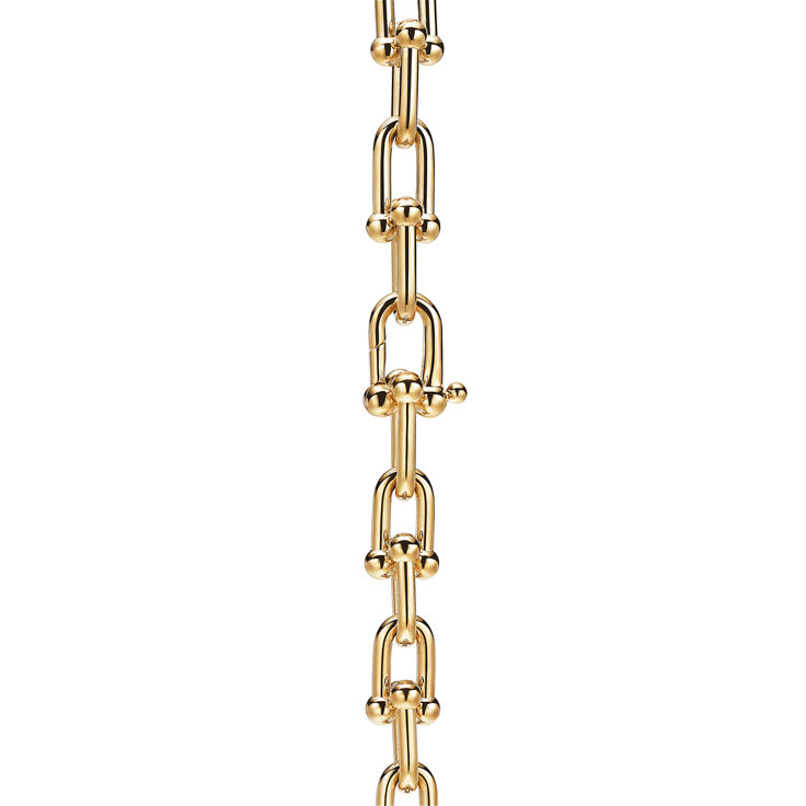 Tiffany HardWear:Elongated Link Bracelet in Yellow Gold image number 4