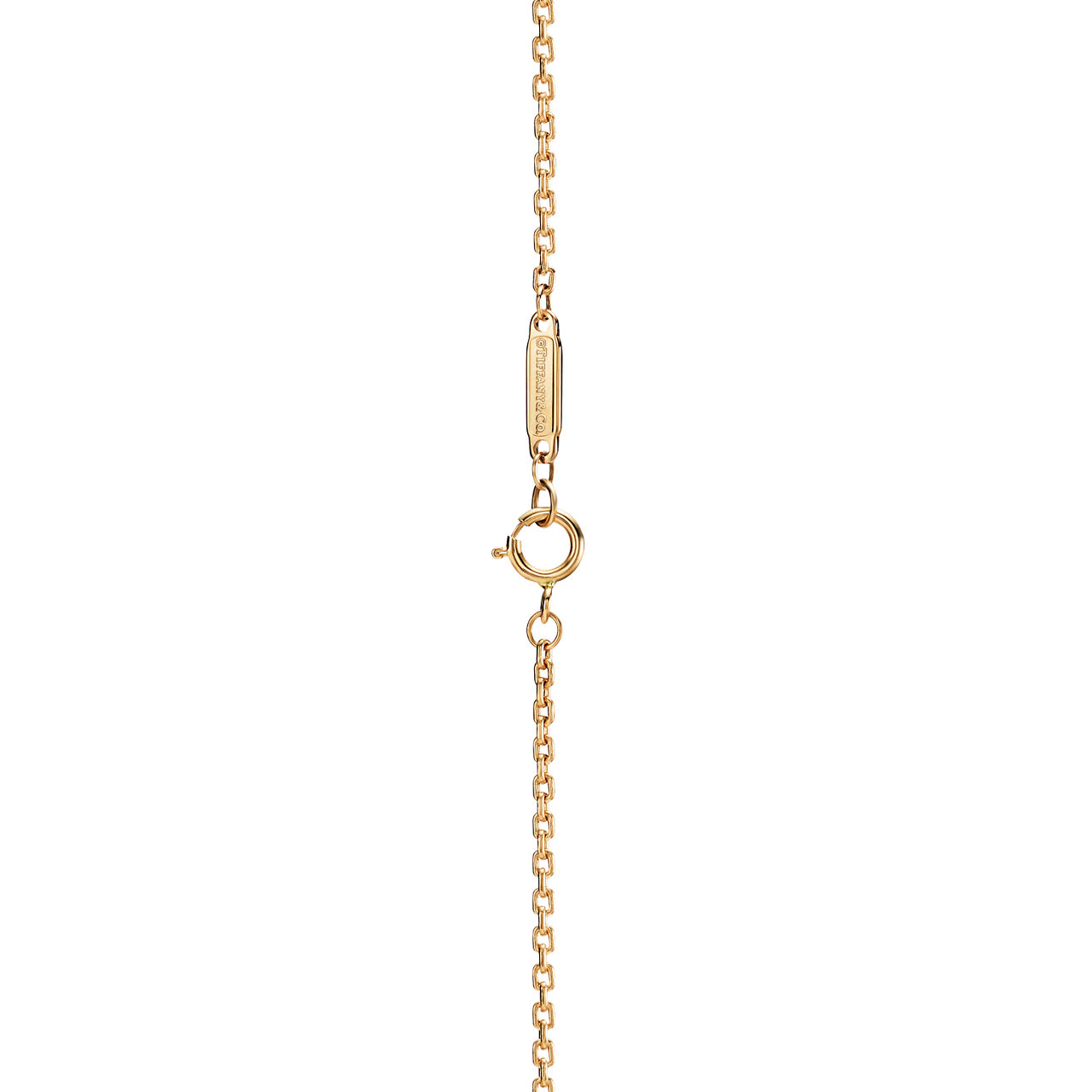 Tiffany HardWear:Elongated Link Pendant in Yellow Gold image number 3