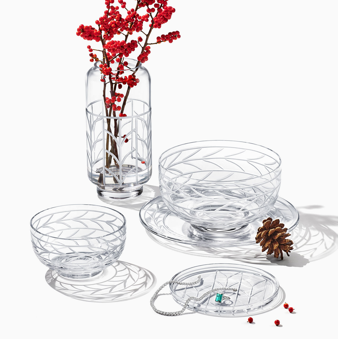Platter in Crystal Glass