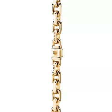 Tiffany 1837®:Makers Chain Necklace in 18k Gold, 24", 3