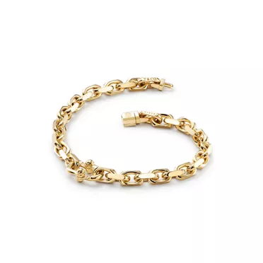 Tiffany 1837™:Makers Narrow Chain Bracelet in 18k Gold , 2